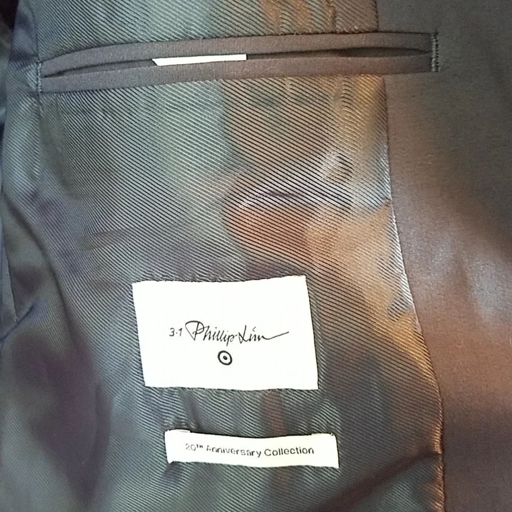 Phillip Lim Men's Navy Blue Blazer Size Small And X Large